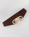 Zinc Alloy Buckle Elastic Belt