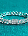 4.63 Carat Moissanite 925 Sterling Silver Bracelet