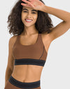 Contrast Sports Bra