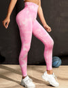 Tie-Dye High Waist Active Leggings