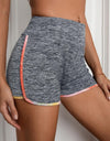 Heathered Wide Waistband Shorts