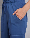 Drawstring Joggers with Pockets