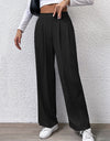 High Waist Straight Pants