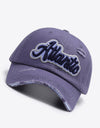 ATLANTIC Graphic Distressed Baseball Cap