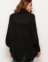 Open Front Dolman Sleeve Longline Cardigan