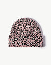 Leopard Pattern Cuffed Beanie