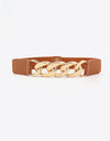 Chain Detail Elastic Belt