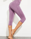 Waistband Active Leggings with Pockets