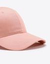 Plain Adjustable Cotton Baseball Cap