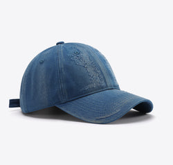 Distressed Adjustable Baseball Cap