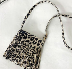 Adored PU Leather Crossbody Bag with Fringe