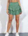 Smocked Layered Skort