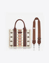 Printed PU Leather Shoulder Bag