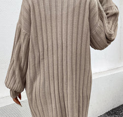 Open Front Cardigan with Pockets