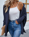 Open Front Long Sleeve Cardigan