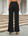 Drawstring Wide Leg Pants