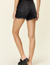 Judy Blue Full Size Tummy Control Fray Hem Shorts