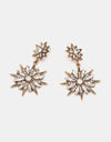 Zinc Alloy Star Shape Dangle Earrings