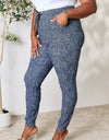 LOVEIT Heathered Drawstring Leggings with Pockets