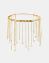 Fringe Chain Alloy Belt