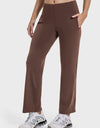 Pocketed High Waist Active Pants