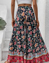 Floral High Waist Palazzo Pants