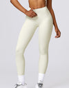 Breathable Wide Waistband Active Leggings