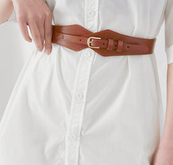 Fashion Geometric Elastic Belt