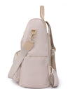 Zipper Pocket Beaded Backpack