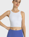 Feel Like Skin Highly Stretchy Cropped Sports Tank