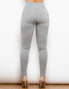 Full Size Zip Detail High Waist Leggings