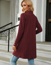 Long Sleeve Open Front Cardigan