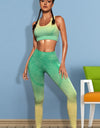 Gradient Sports Tank and Leggings Set