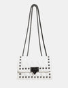 Studded PU Leather Crossbody Bag