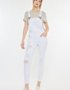 Kancan Distressed Skinny Denim Overalls