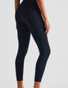 Wide Waistband Sports Leggings with Pockets