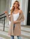 Long Sleeve Open Front Cardigan