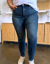 Judy Blue Full Size Tummy Control High Waist Slim Jeans