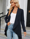 Open Front Long Sleeve Cardigan