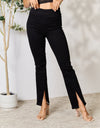 BAYEAS Slit Bootcut Jeans