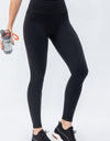 Wide Waistband Slim Fit Active Leggings