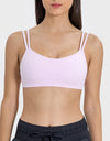 Scoop Neck Double Strap Active Cami