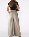 High Waist Wide Leg Pants