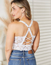 JadyK Juliette Full Size Crisscross Lace Bralette