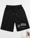 LOS ANGELES CALIFORNIA Graphic Drawstring Shorts