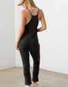 Le Lis Waffle Knit Side Pocket Jumpsuit