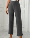 High Waist Pants with Pockets