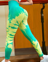 Tie-Dye High Waist Sports Leggings