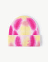 Tie-Dye Cuffed Knit Beanie