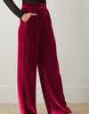 Loose Fit High Waist Long Pants with Pockets